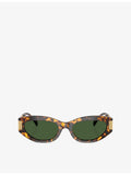 Versace cat-eye acetate sunglasses VE4501, UK version