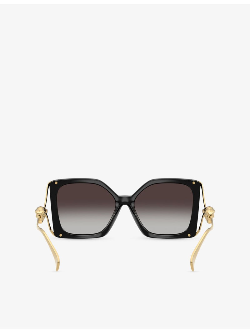 Versace VE4502U square-frame injected sunglasses, imported from the UK
