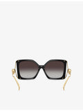 Versace VE4502U square-frame injected sunglasses, imported from the UK
