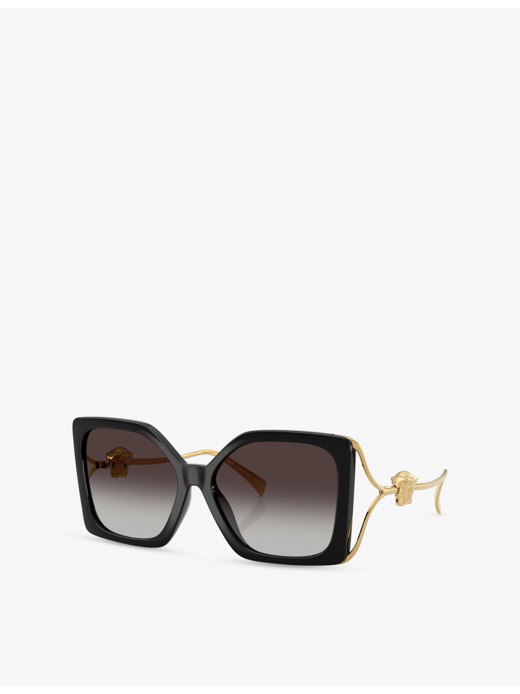 Versace VE4502U square-frame injected sunglasses, imported from the UK
