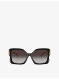 Versace VE4502U square-frame injected sunglasses, imported from the UK