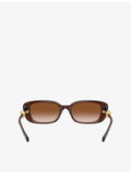 Versace VE4504D pillow-frame injected sunglasses, imported from the UK
