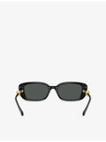 Versace VE4504D pillow-frame injected sunglasses, imported from the UK