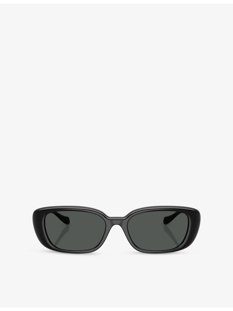 Versace VE4504D pillow-frame injected sunglasses, imported from the UK