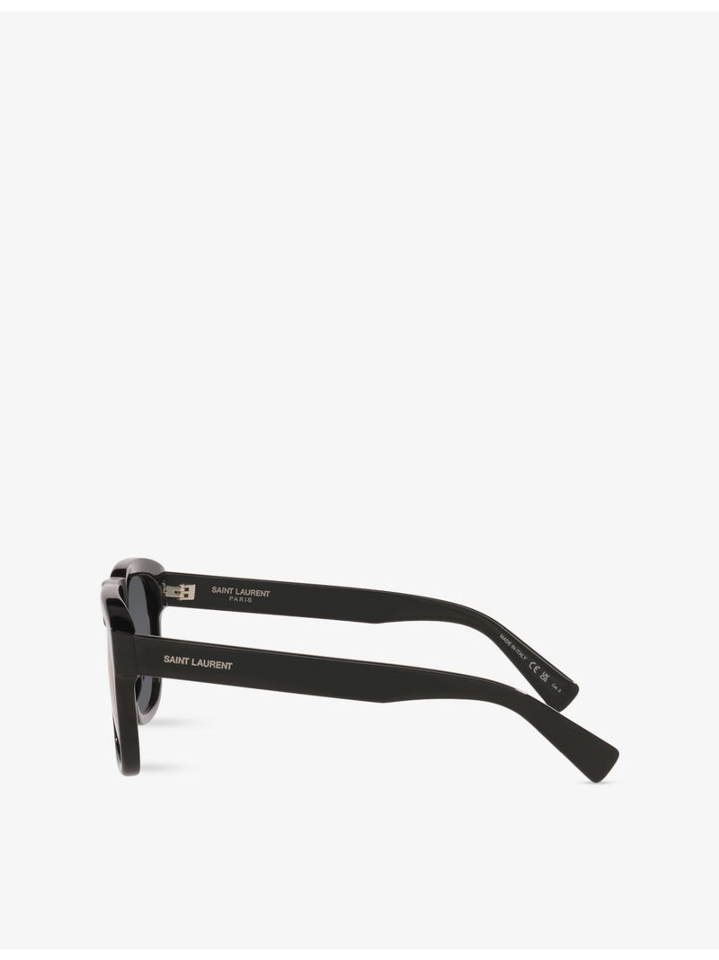 Saint Laurent SL 558 square acetate sunglasses (British brand)