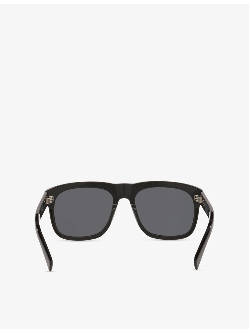 Saint Laurent SL 558 square acetate sunglasses (British brand)
