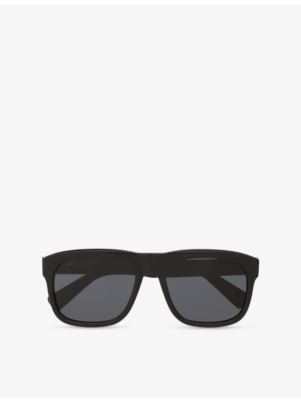 Saint Laurent SL 558 square acetate sunglasses (British brand)