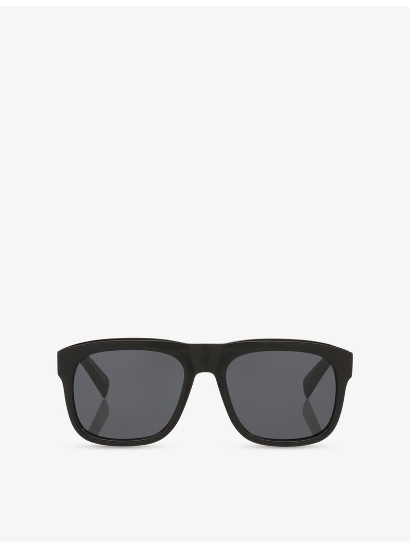 Saint Laurent SL 558 square acetate sunglasses (British brand)