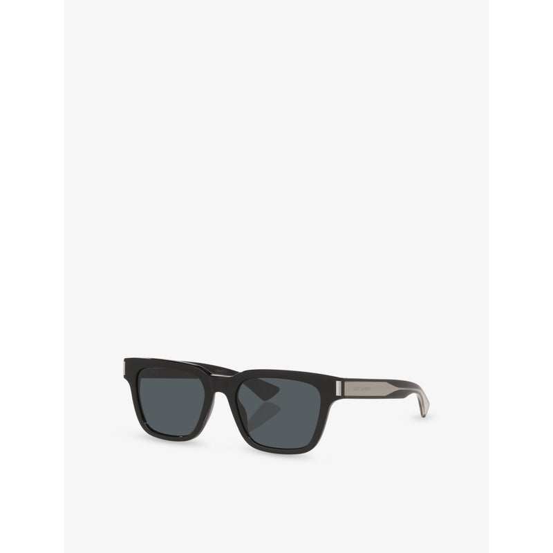 Saint Laurent sunglasses square-frame acetate, imported from the UK