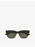 Saint Laurent SL 790 square-frame acetate sunglasses, imported from the UK