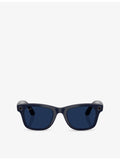 Ray-Ban RW4012 square-frame Meta AI glasses with Transitions lenses - British product