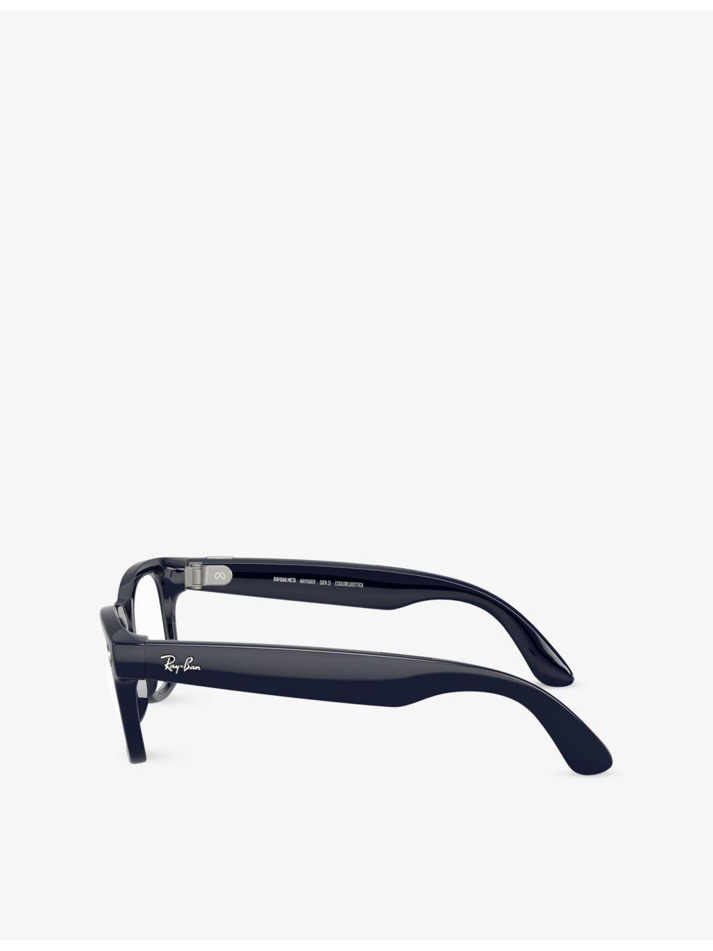 Ray-Ban RW4012 square-frame Meta AI glasses with Transitions lenses - British product