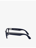 Ray-Ban RW4012 square-frame Meta AI glasses with Transitions lenses - British product