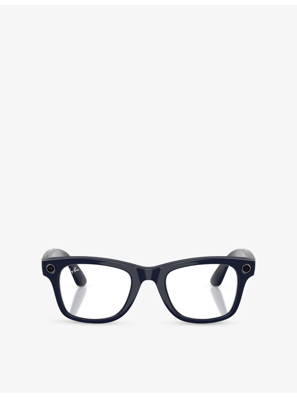 Ray-Ban RW4012 square-frame Meta AI glasses with Transitions lenses - British product