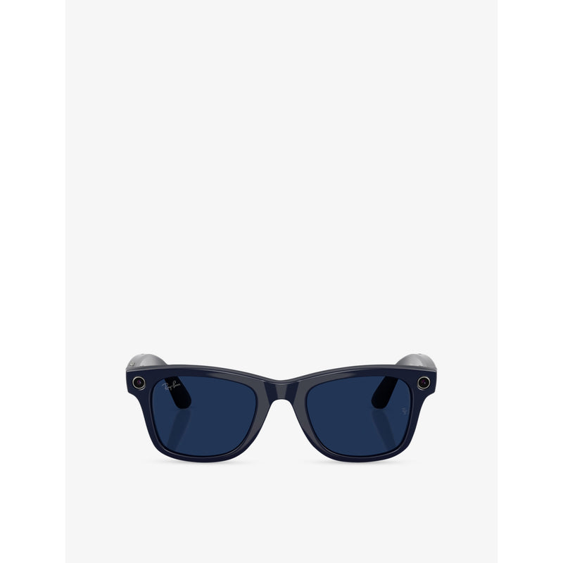 Ray-Ban Meta AI RW4012 square frame glasses - British product
