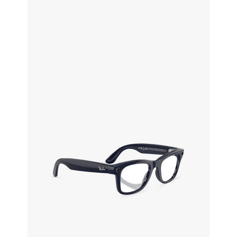 Ray-Ban Meta AI RW4012 square frame glasses - British product