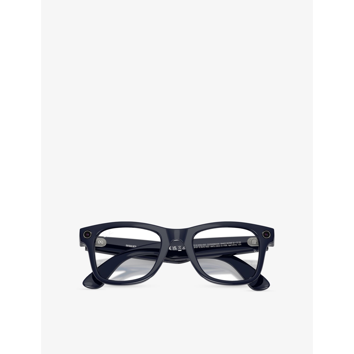 Ray-Ban Meta AI RW4012 square frame glasses - British product