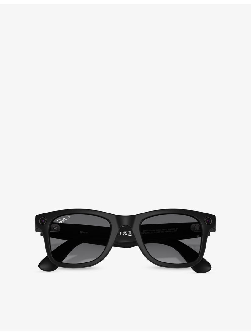 Ray-Ban Meta AI Wayfarer polarised glasses 5cm lens, UK version