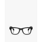 Ray-Ban Wayfarer square-frame Meta AI glasses, imported from the UK