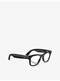 Ray-Ban Wayfarer square-frame Meta AI glasses, imported from the UK