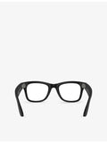 Ray-Ban Wayfarer square-frame Meta AI glasses, imported from the UK