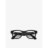 Ray-Ban Wayfarer square-frame Meta AI glasses, imported from the UK