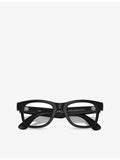 Ray-Ban Wayfarer square-frame Meta AI glasses, imported from the UK
