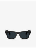 Ray-Ban Wayfarer square-frame Meta AI glasses, imported from the UK