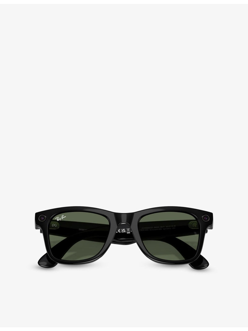 Ray-Ban Meta AI glasses RW4012 square frame 5.3cm lens - British product