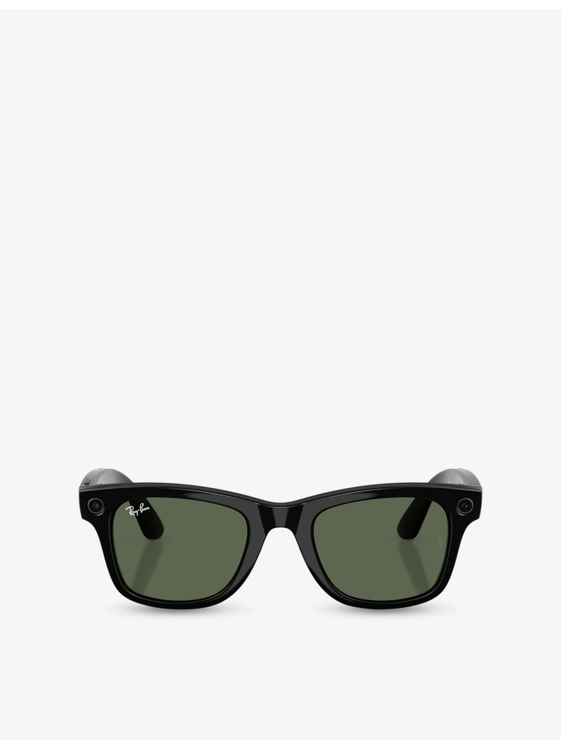 Ray-Ban Meta AI glasses RW4012 square frame 5.3cm lens - British product