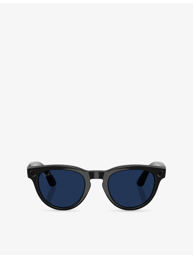 Ray-Ban RW4013 Headliner phantos-frame Meta AI glasses, UK version