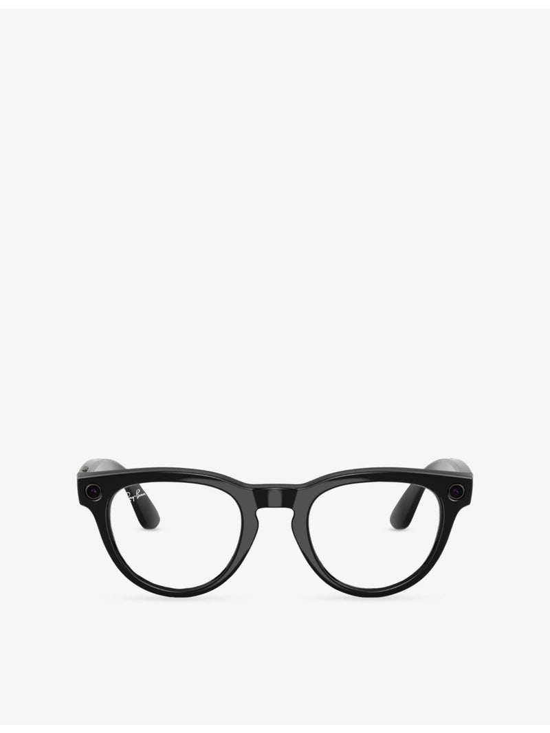 Ray-Ban RW4013 Headliner phantos-frame Meta AI glasses, UK version