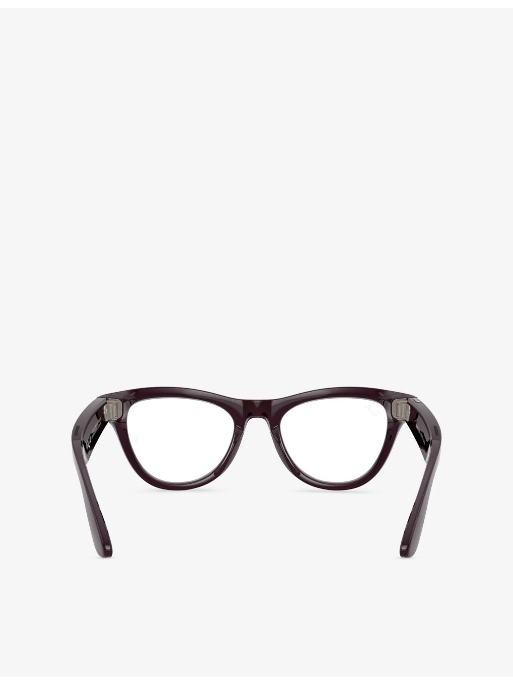 Ray-Ban Skyler cat-eye Meta AI glasses, imported from the UK