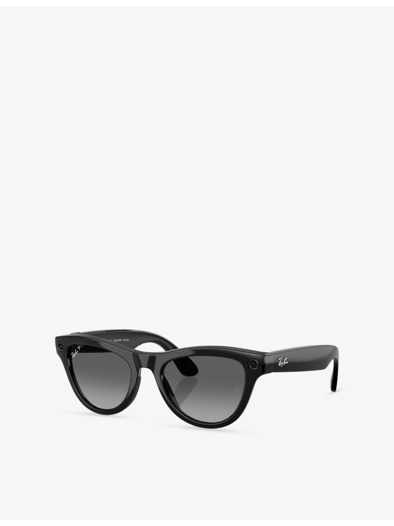 Ray-Ban Skyler Cat-Eye Meta AI glasses (British brand)