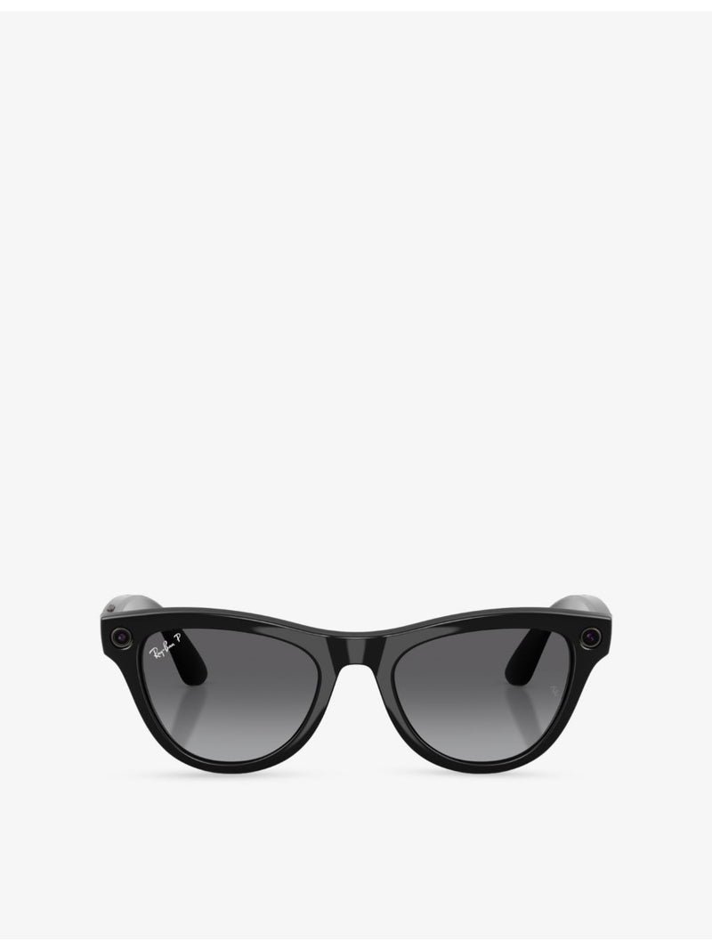 Ray-Ban Skyler Cat-Eye Meta AI glasses (British brand)
