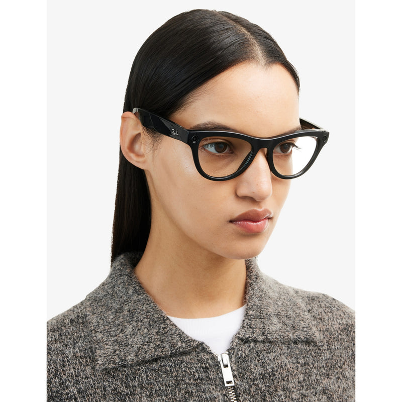 Ray-Ban Skyler cat-eye AI glasses, imported from the UK