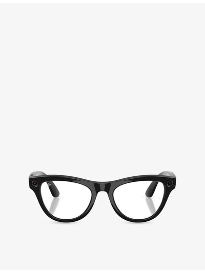 selfridges Ray-Ban x Meta Skyler Cat-Eye Injected Meta AI Glasses- Buy online at McGrocer
