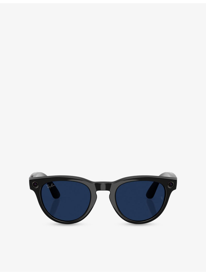 Ray-Ban Meta AI smart glasses low bridge fit Transitions lens (British brand)