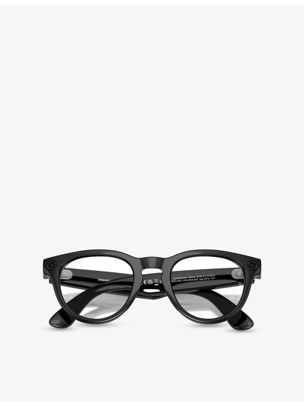 Ray-Ban Meta AI smart glasses low bridge fit Transitions lens (British brand)