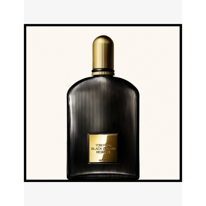 Tom Ford Black Orchid Reserve parfum bottle, imported from the UK