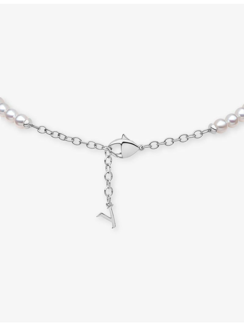 Yoko London 18ct white gold pearl pendant necklace, imported from the UK
