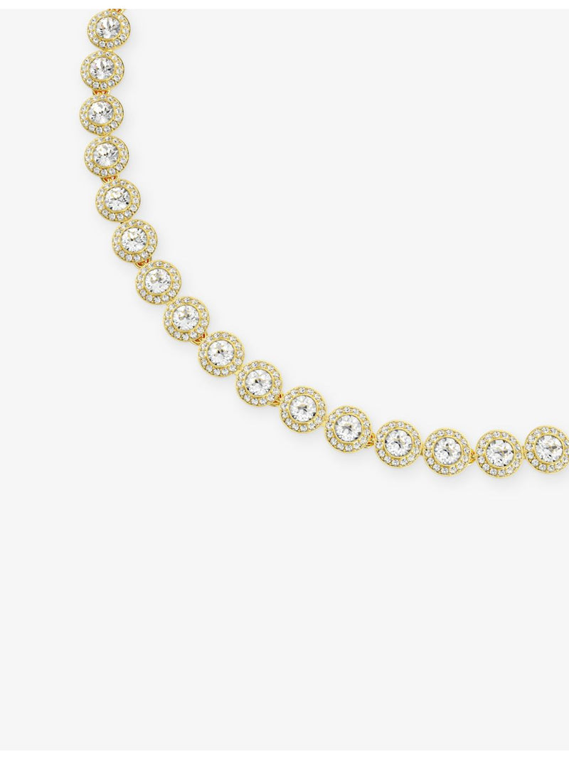 Swarovski Una necklace 18ct gold plated zirconia, UK version