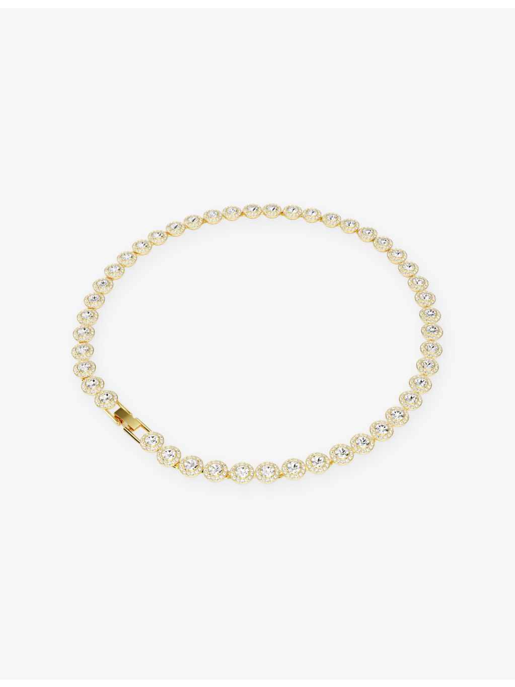 Swarovski Una necklace 18ct gold plated zirconia, UK version