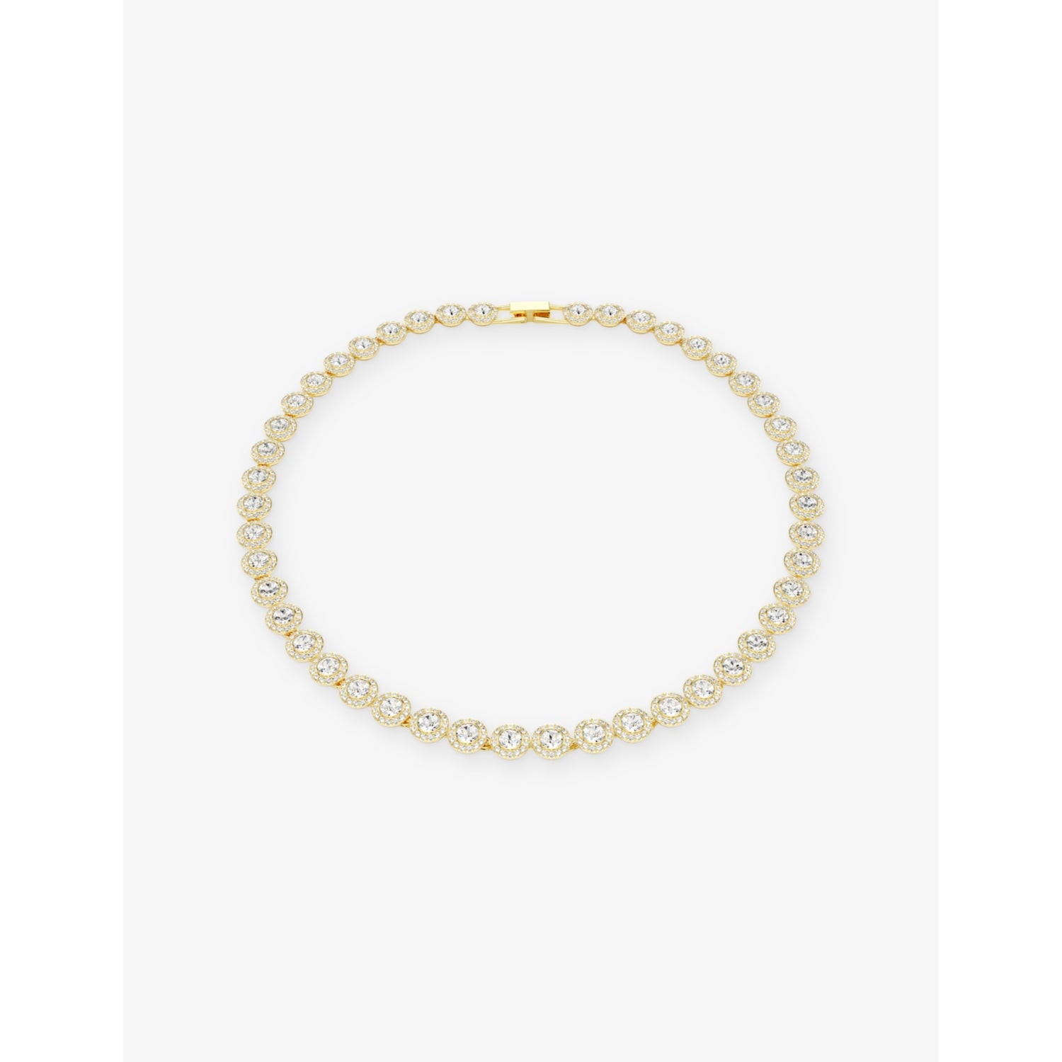 Swarovski Una necklace 18ct gold plated zirconia, UK version