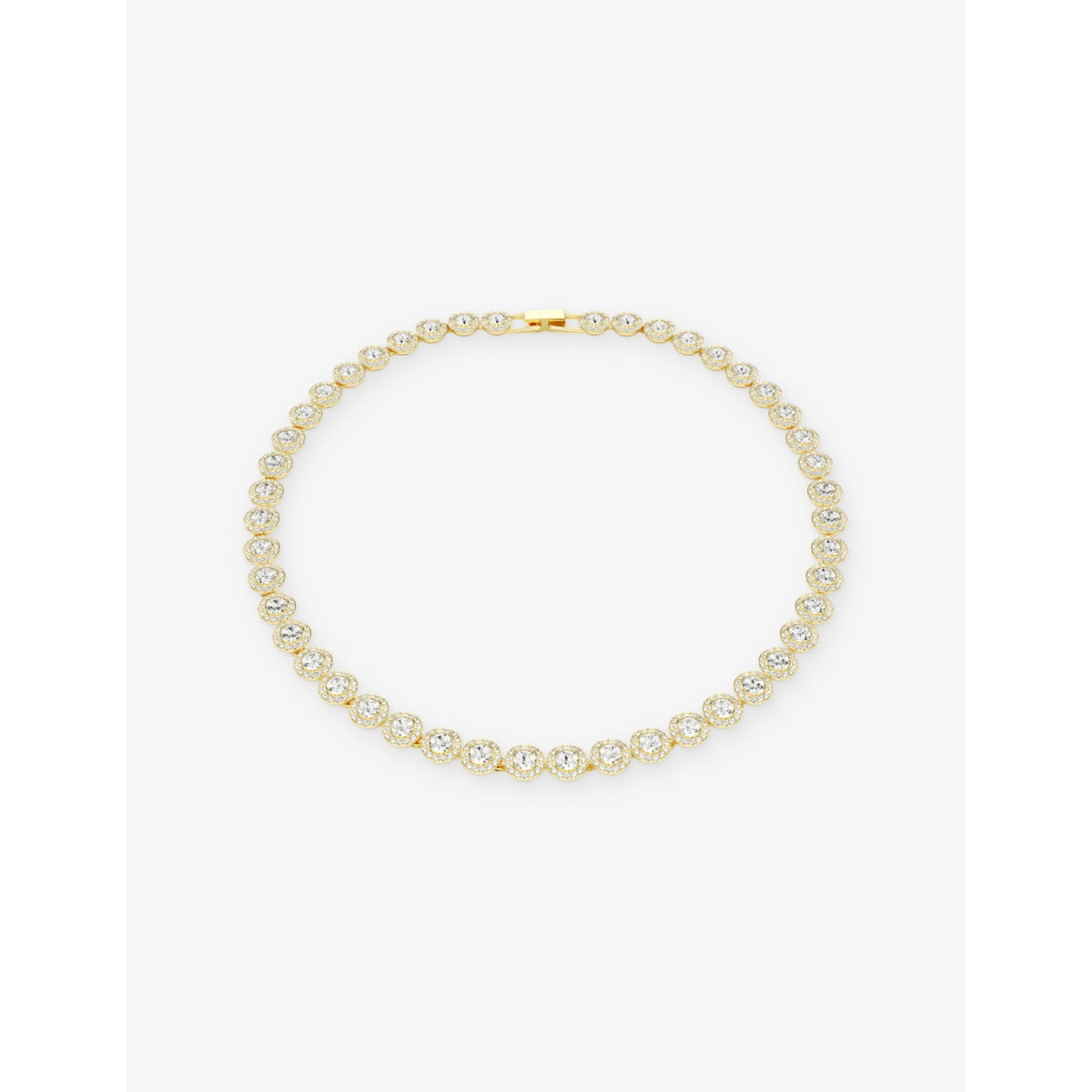 Swarovski Una necklace 18ct gold plated zirconia, UK version