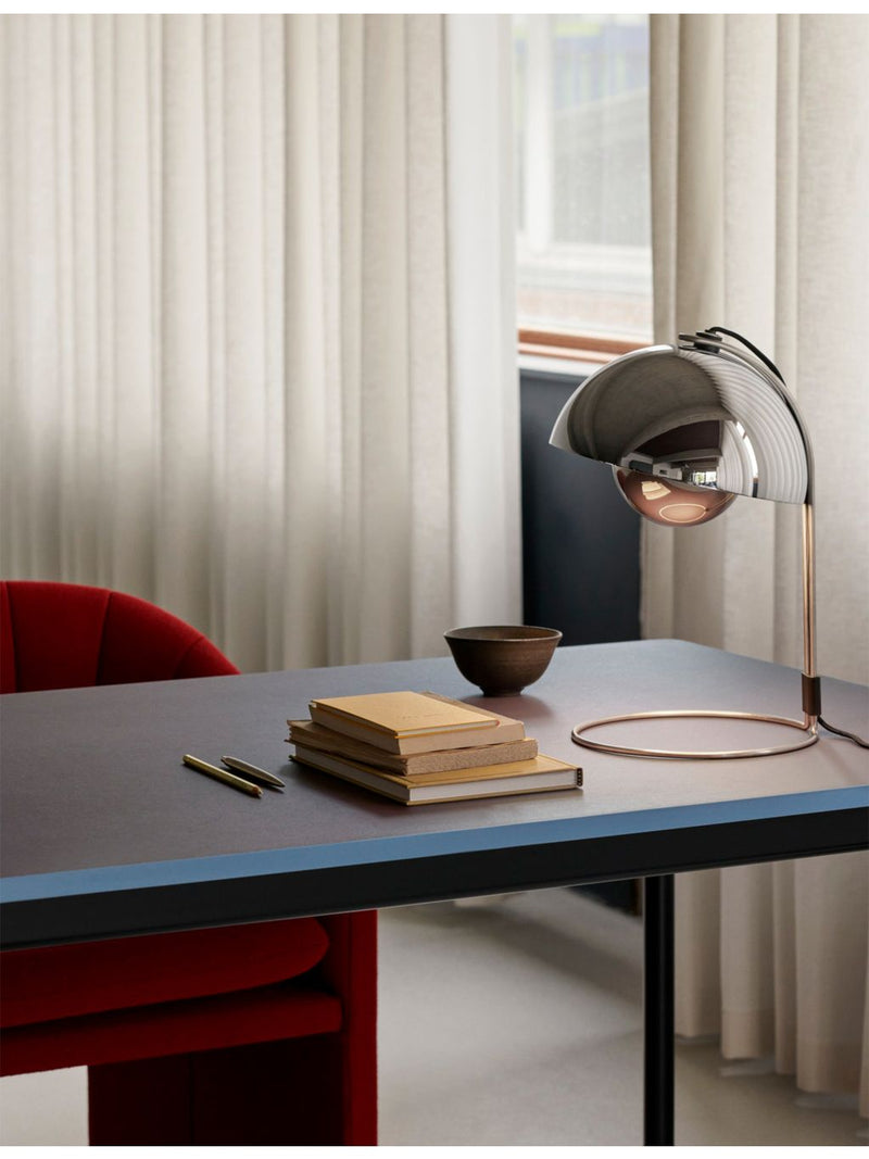 &Tradition Flowerpot VP4 stainless steel table lamp 26cm (British brand)