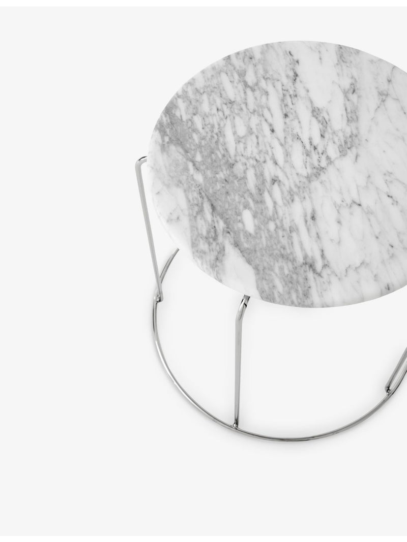 &Tradition Carrara marble stool topper 18cm - British product