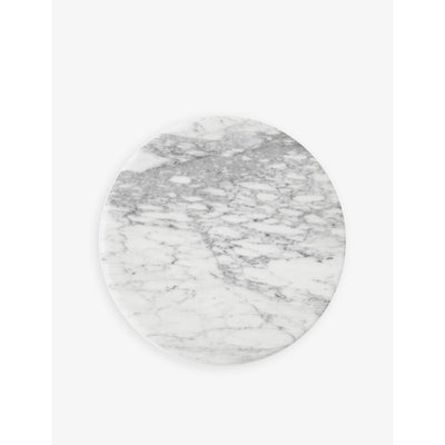 selfridges &Tradition Carrara Marble Stool Topper 18cm- Buy online at McGrocer