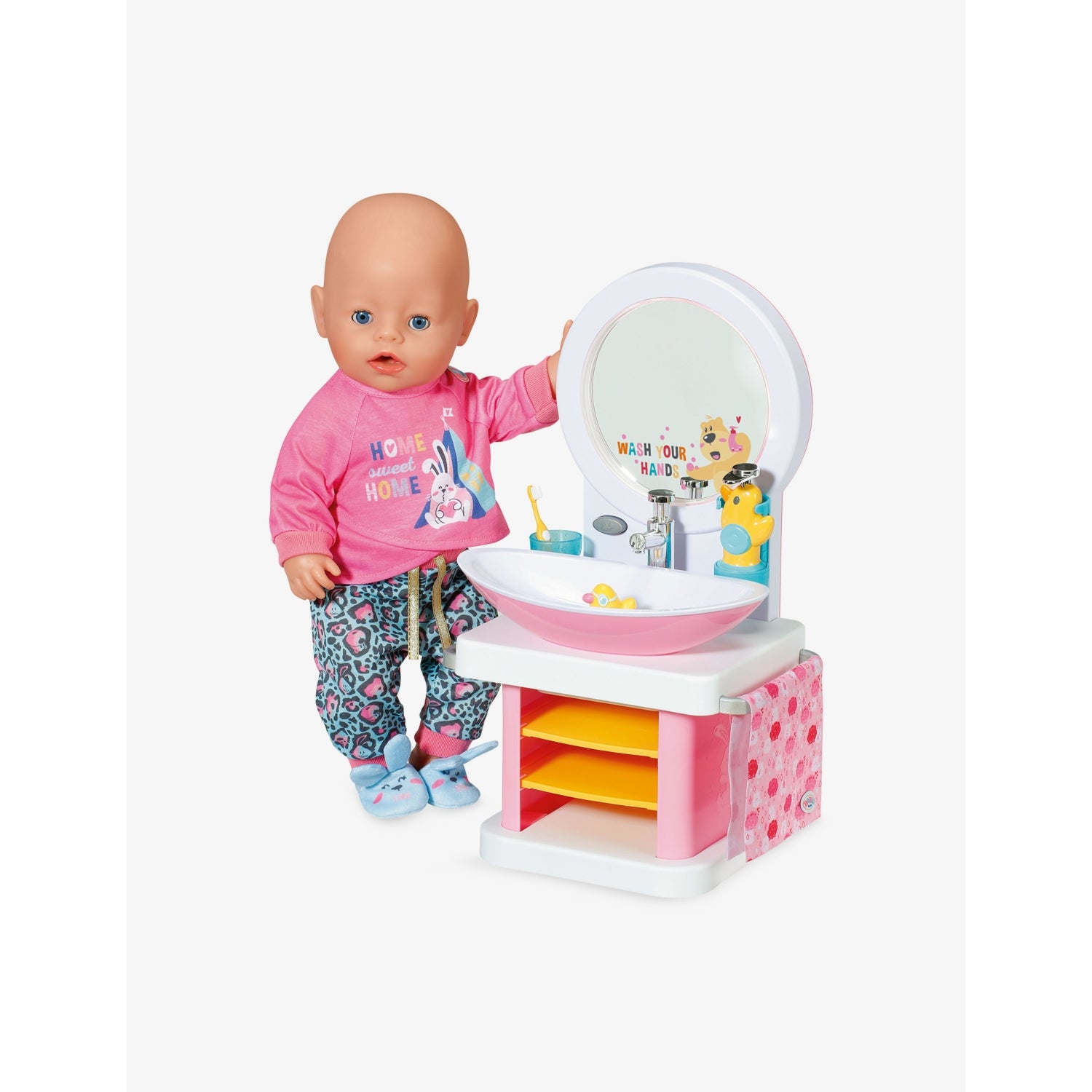 BABY born hand wash basin toy 40cm with accessories (British brand)