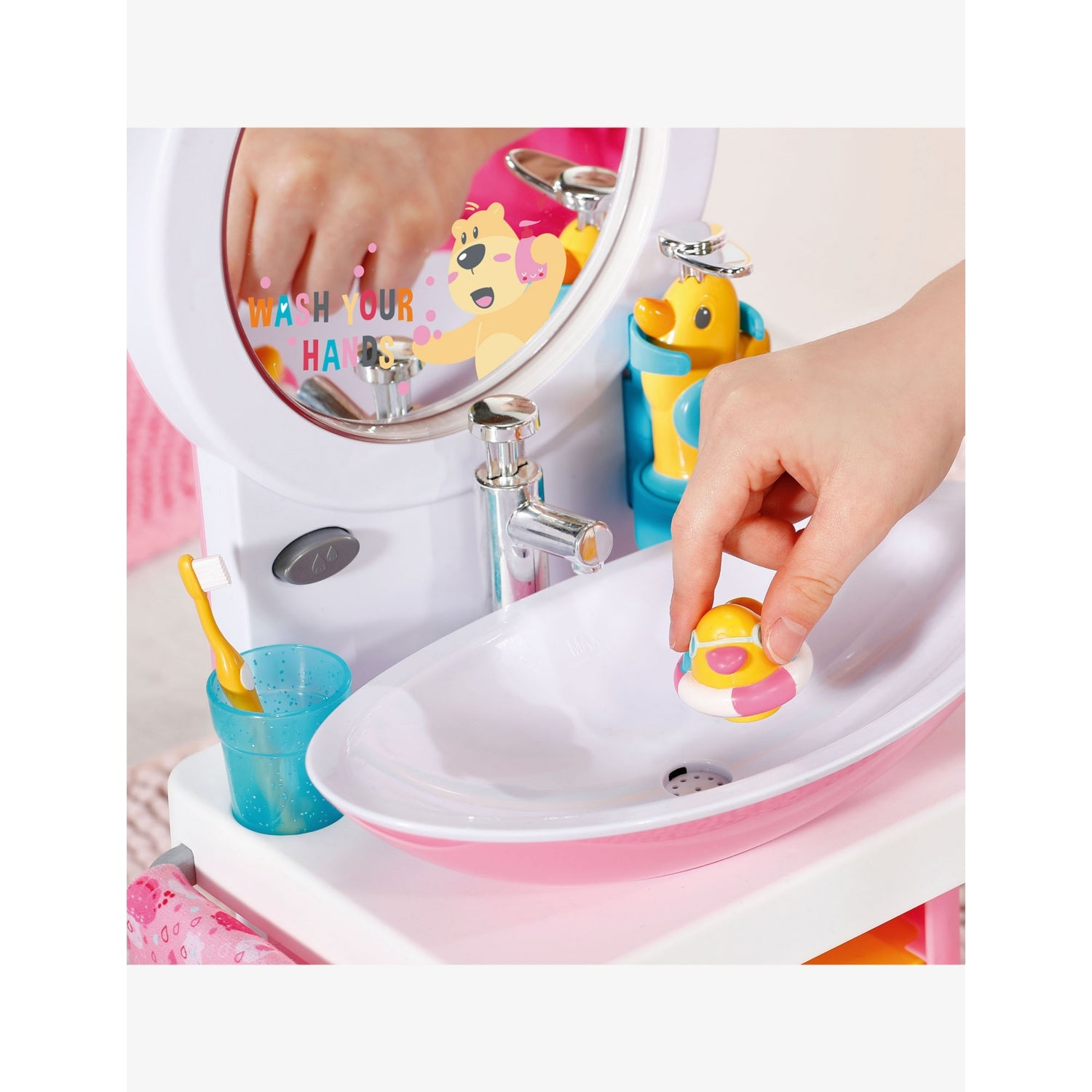 BABY born hand wash basin toy 40cm with accessories (British brand)